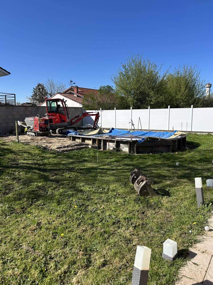 Piscine architecturale sur mesure Villefranche sur Saône